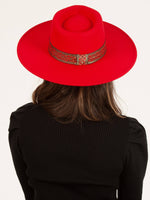 Lucca Couture-Teegan Hat-Red