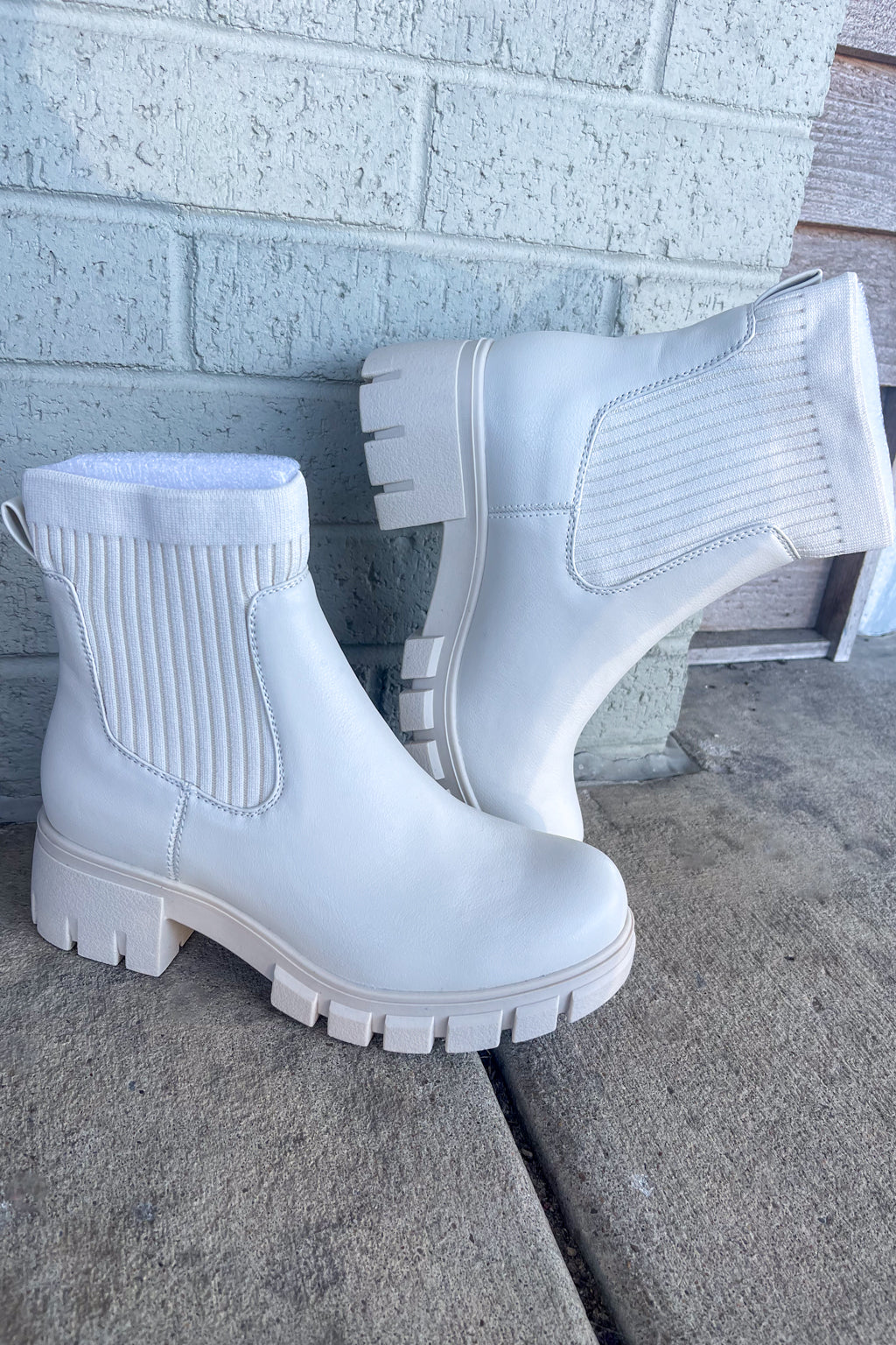 Corky's Footwear Lurking Boots Ivory
