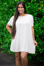 SALE-The Perfect Piko Short Sleeve Tunic-Sand