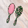 CALA Wet-n-Dry Detangling Hair Brush: Pink Pastel Marble