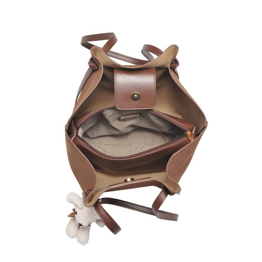 Lorenza Tote-Chocolate