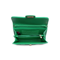 Winona Quilted  Multi-Compartment Crossbody-Black