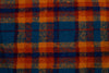 Alta Multi Plaid Edge Fray Scarf-Teal/Rust