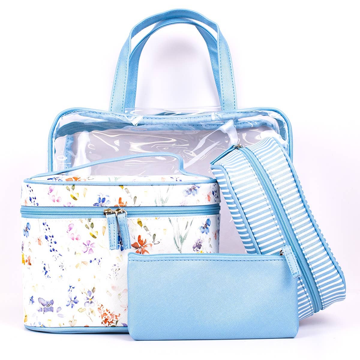 Nora Travel Gift Set-Blue/Multi