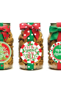 SALE-Oh, Sugar! - Cookie - Christmas Quart Jars: Chocolate Chip