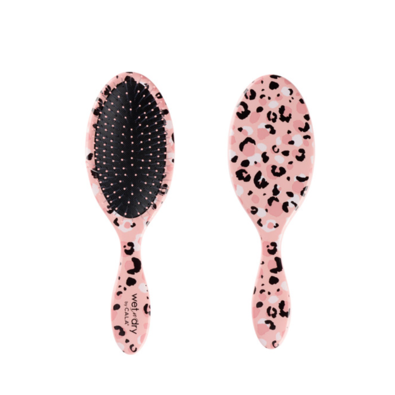CALA Wet-n-Dry Detangling Hair Brush: Pink Pastel Marble
