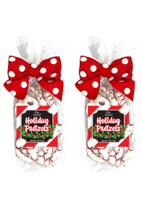 SALE-Oh, Sugar! - Holiday Christmas Yogurt Pretzel 4 oz Regular Treat Bag