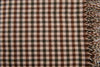 CLARINS MINI CHECK SCARF-OLIVE/GRN