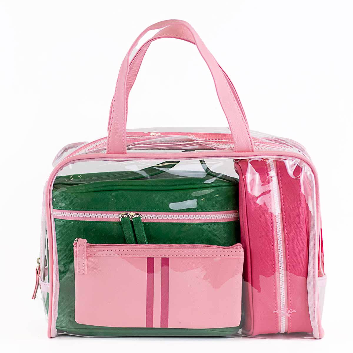 Livie Travel Gift Set-Pink/Kelly