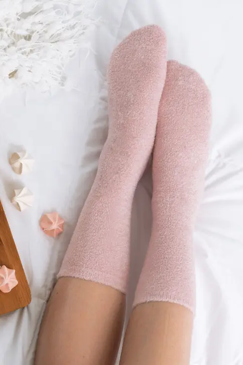 You Had Me At Aloe Super Soft Spa Socks Green