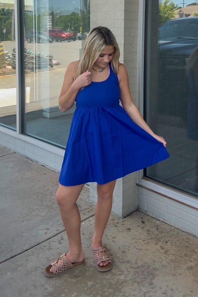 Knit Combo Dress