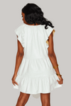 Buddy Love-Ronnie Dress-Powder