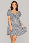 SALE-Buddy Love-Jac Dress-Black Plaid