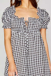 SALE-Buddy Love-Jac Dress-Black Plaid