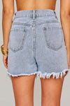 SALE-Buddy Love-Elvis Shorts-Light Wash