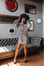 Buddy Love-Chacha Sequin Shift Dress-Crocodile Rock