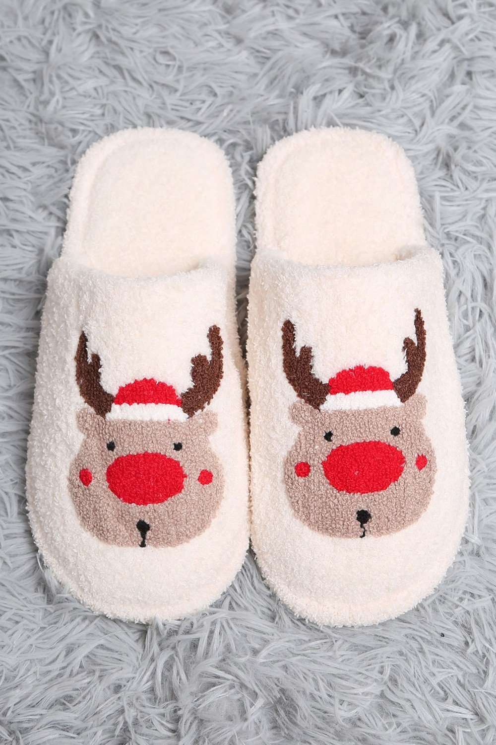Christmas Reindeer Slippers