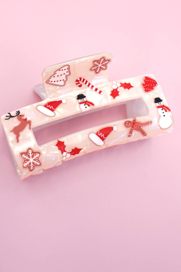 Christmas Claw Clip