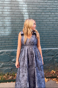 Entro Blue Holiday Dress