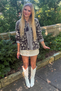 Entro Black Fall Tropical 3/4 top