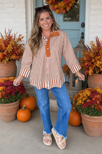 Entro Pearl Button Top