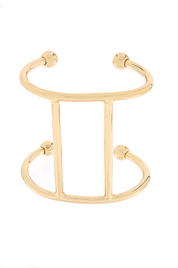 Gold Cuff Arm Bracelet