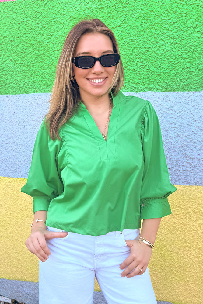 Kelly Green Boutique Top
