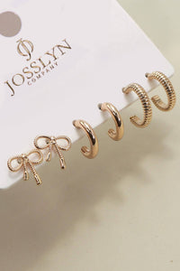 Huggie Hoop Earrings Gold