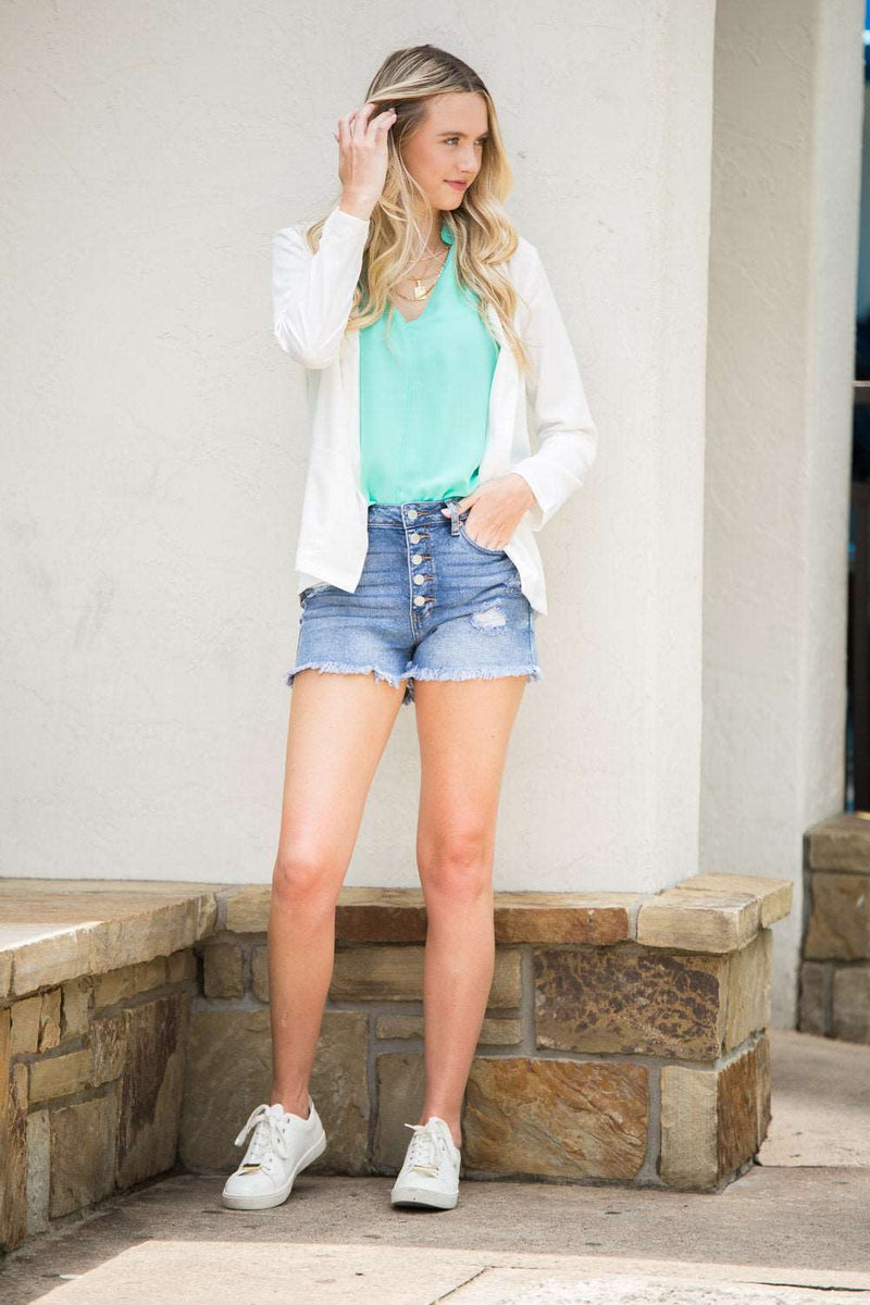 Not My Boyfriend's Blazer - White