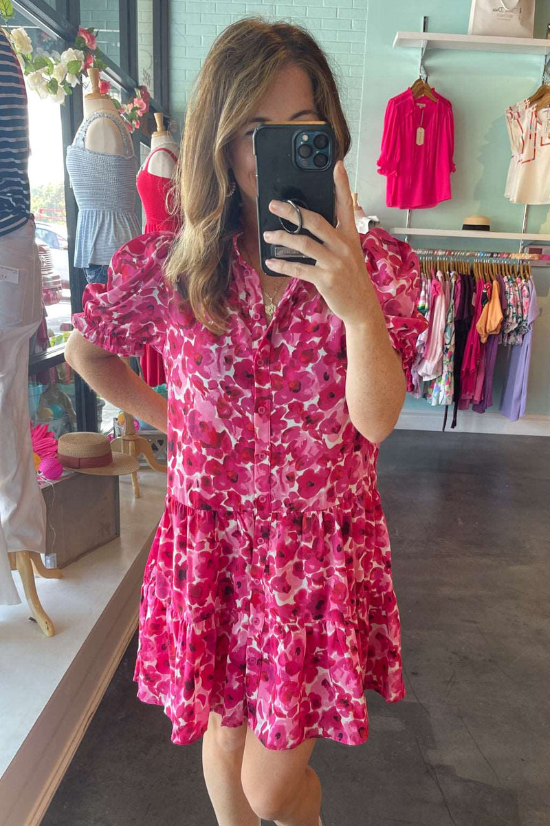Dearest Darling Dress-Pink