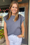 Forever Free Top-Charcoal