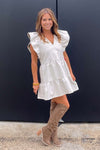 Buddy Love-Ronnie Dress-Powder