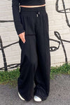Drawn To You Pants-Black