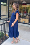 Covered By Love Maxi Dress - Navy