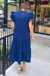 Covered By Love Maxi Dress - Navy