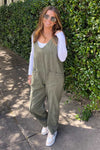 Change Your Mind Jumpsuit-Olive