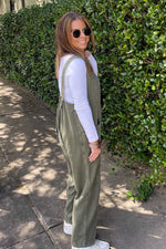 Change Your Mind Jumpsuit-Olive