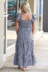 Buddy Love-Brynn Black Checker Maxi