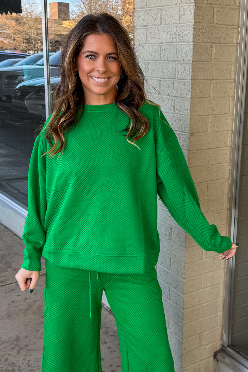 SALE-Far From Home Long Sleeve Top-Green