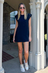 New Chapter Shirt Dress-Black
