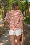 THML-Take An Autumn Stroll Top-Red