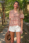 SALE-THML-Take An Autumn Stroll Top-Red