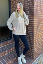 Sweet Thing Sweater-Beige