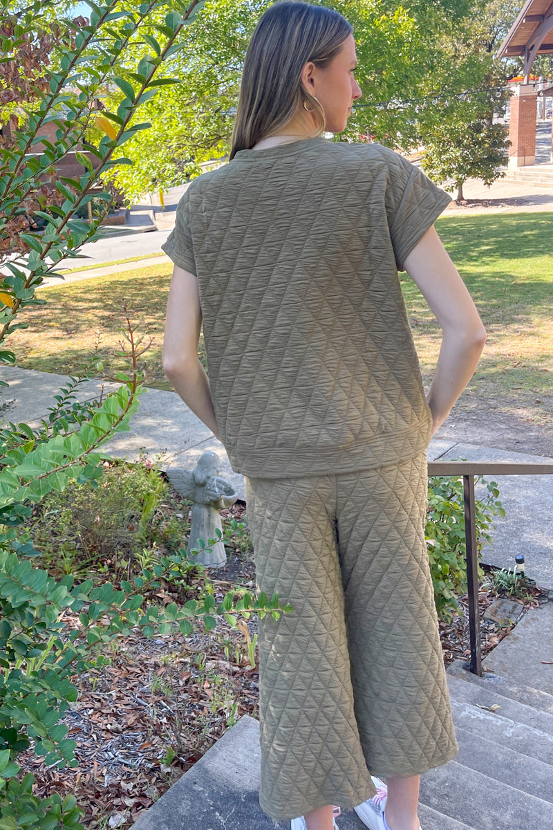 Far From Home Quilted Pant