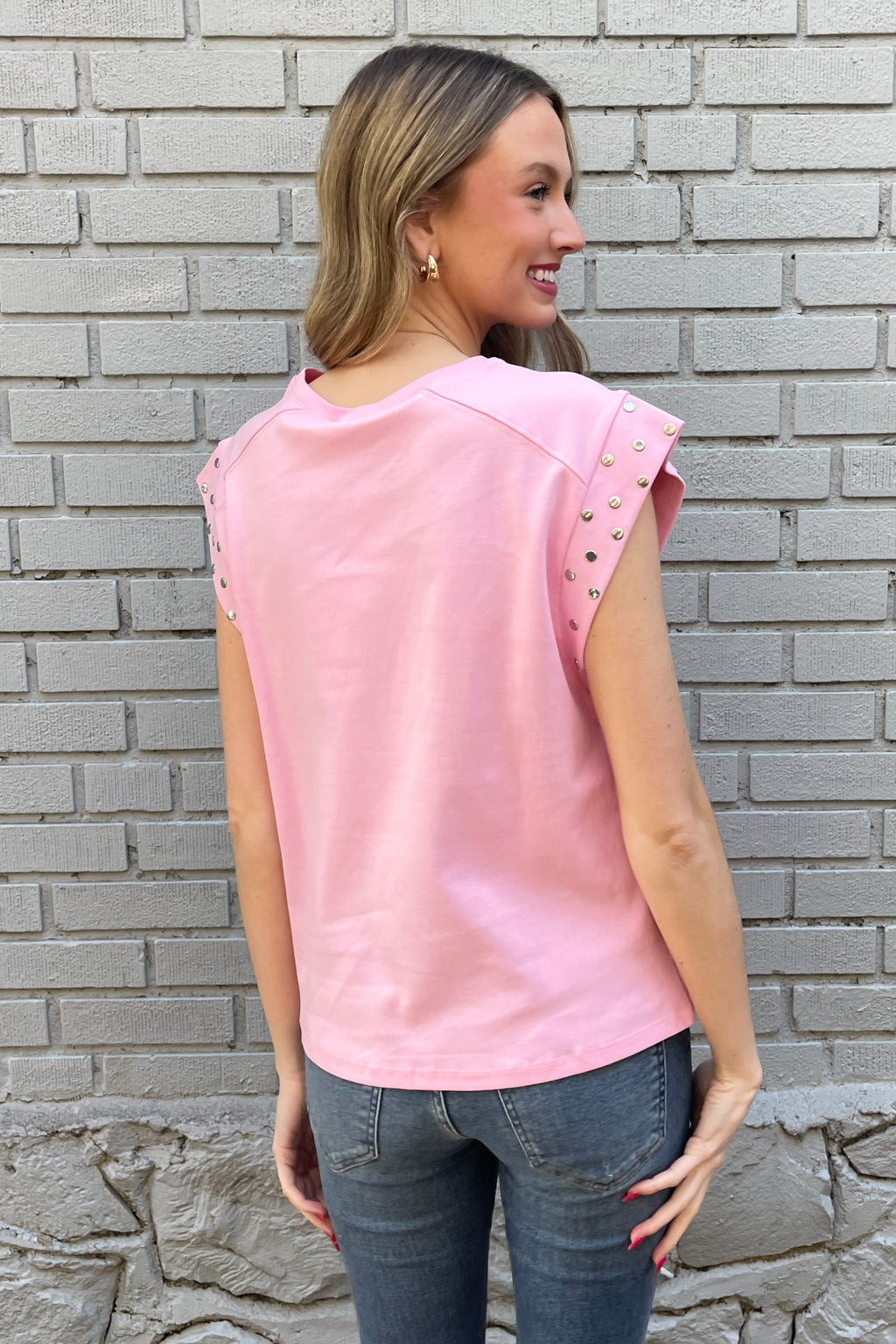 SALE-Forever Free Top-Pink