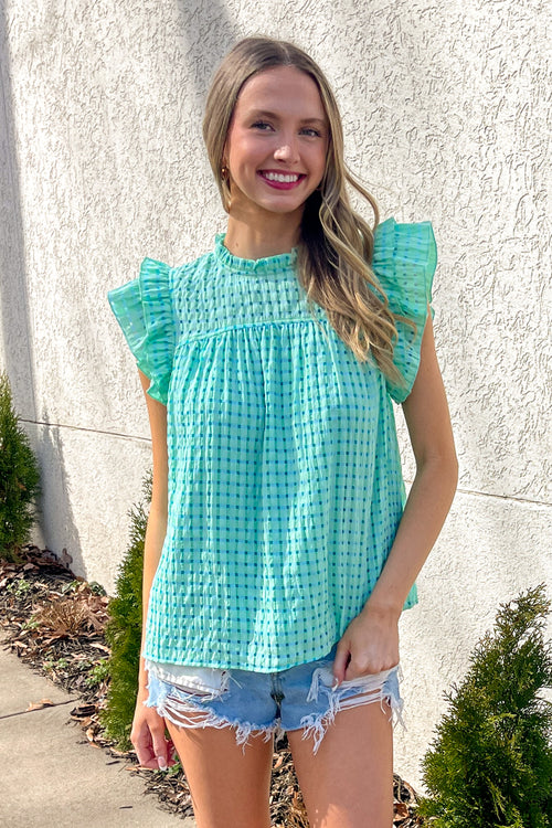 The Perfect Day Top-Green