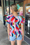 The Kelly Top-Pink/Multi