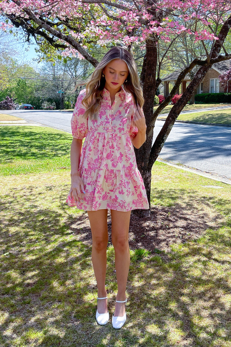 A Rose For You Dress-Blush Pink