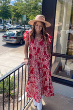 The Kelsey Dress-Ruby