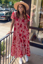 The Kelsey Dress-Ruby